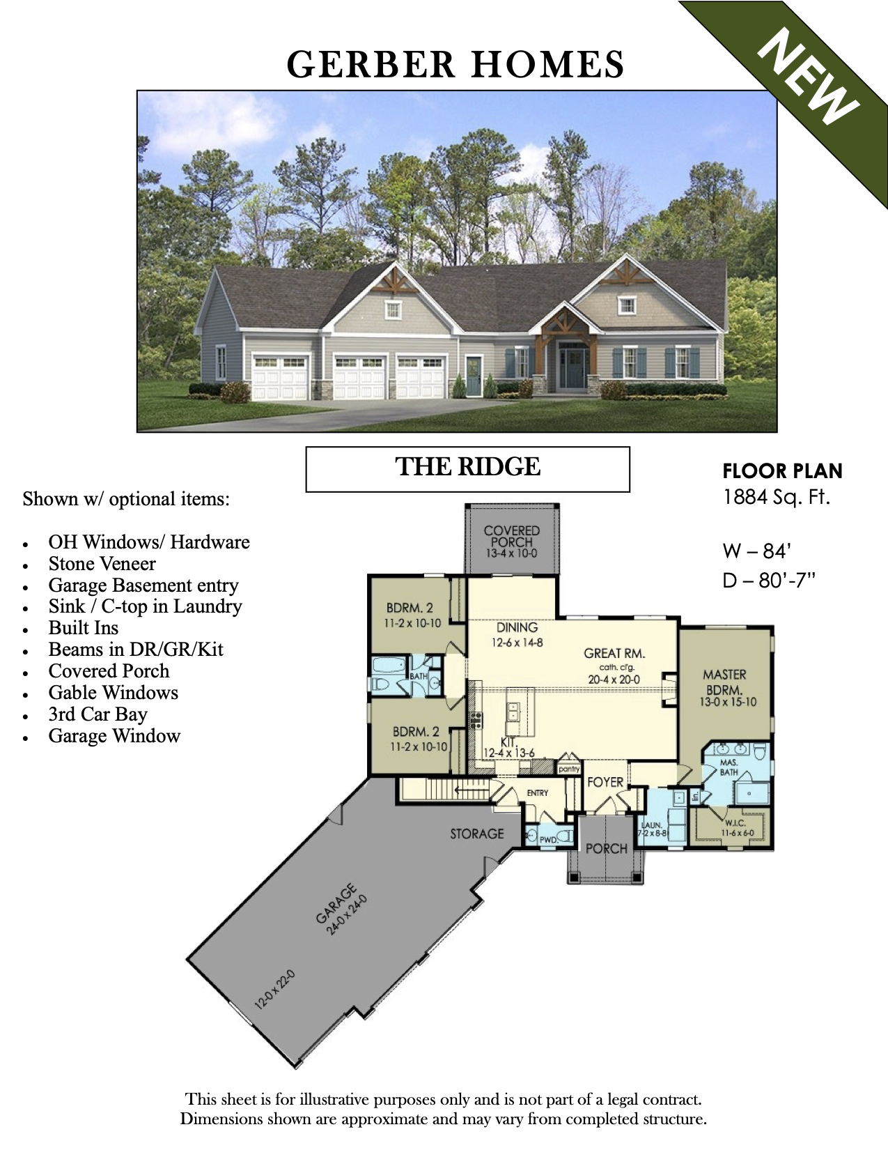 Our Floor Plans Gerber Homes